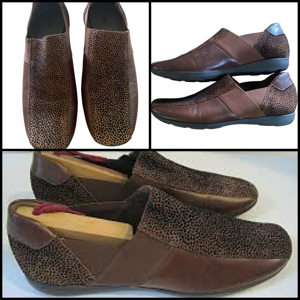 Sesto Meucci Brown and Black Loafers